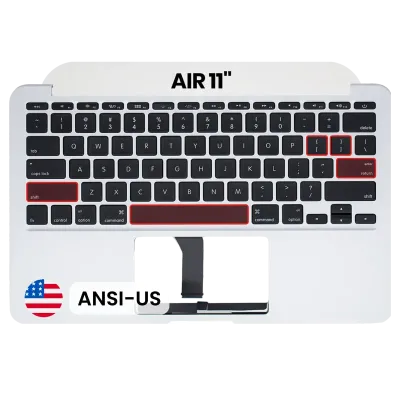 Топкейс з клавіатурою (ANSI US) для MacBook Air 11" A1465 (2013-2015) (OEM New)