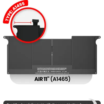 Акумулятор (A1495) для MacBook Air 11" A1465 (2013 / 2014 / 2015)
