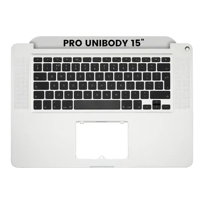Top Case with Keyboard (ISO UK) For MacBook Pro 15" A1286 (2009)
