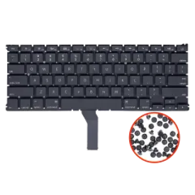 Клавіатура з підсвіткою та гвинтами (US English) для MacBook Air 13" A1466 (2012-2017) / A1369 (2011)
