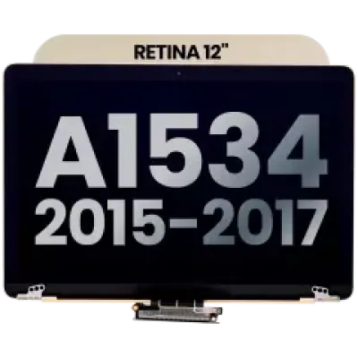 Повний дисплейний модуль LCD для MacBook 12" A1534 (2015-2017) (Used OEM Pull: Grade A) (Gold)