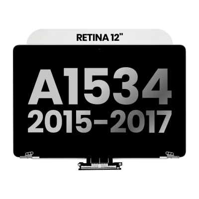 Повний дисплейний модуль LCD для MacBook 12" A1534 (2015-2017) (Used OEM Pull: Grade A) (Silver)
