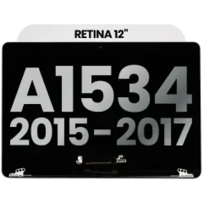Дисплейний модуль (LCD) для MacBook 12" A1534 (2015-2017) (Used OEM Pull: Grade B) (Space Gray)