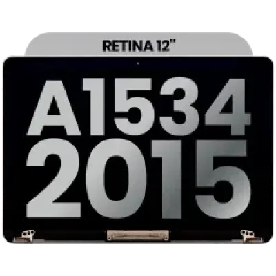Дисплейний модуль (LCD) для MacBook 12" A1534 (2015) (Used OEM Pull: Grade A) (Space Gray)