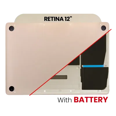 Bottom Case with Battery (A1705) For MacBook 12" A1534 (2016-2017) (Gold)