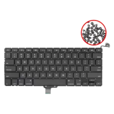 Клавіатура з підсвіткою й гвинтами (US English) для MacBook Pro 13" A1278 (2009-2012)