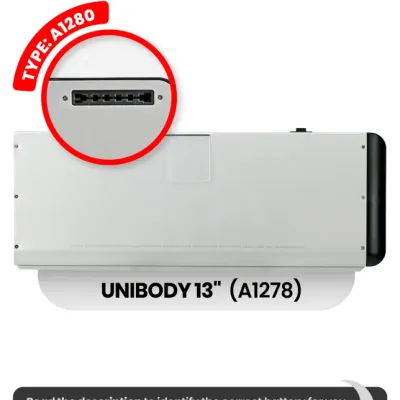 Battery (A1280) For MacBook 13" A1278 (2008)