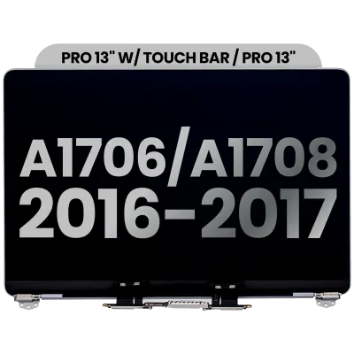 Дисплейний модуль LCD для MacBook Pro 13" A1706 / A1708 (2016-2017) (Used OEM Pull: Grade B) (космос)