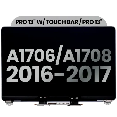 Дисплейний модуль LCD для MacBook Pro 13" A1706 / A1708 (2016-2017) (Used OEM Pull: Grade C) (космос)