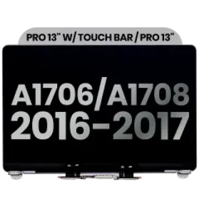 Дисплейний модуль LCD для MacBook Pro 13" A1706 / A1708 (2016-2017) (Used OEM Pull: Grade C) (космос)
