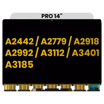 Панель LCD для MacBook Pro 14" A2442 (2021) Pro / Max / A2779 (2023) / A2918 (2023) / A2992 (2023) / A3112 (2024) / A3401 (2024) Pro / A3185 (2024) Max (Premium)