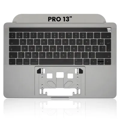 Top Case with Keyboard (ISO French) For MacBook Pro 13" A1706 (2016-2017) (Space Gray)