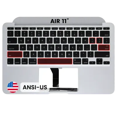Top Case with Keyboard (ANSI US) For MacBook Air 11" A1370 (2011)