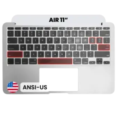 Топкейс з клавіатурою без підсвічування (ANSI US) для MacBook Air 11" A1370 (2010)