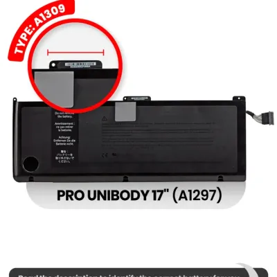 Battery (A1309) For MacBook Pro 17" A1297 (2009 - 2010)