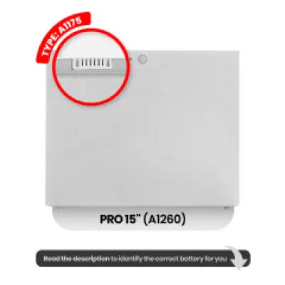 Акумулятор (A1175) для MacBook Pro 15" (A1260 / Early 2008)