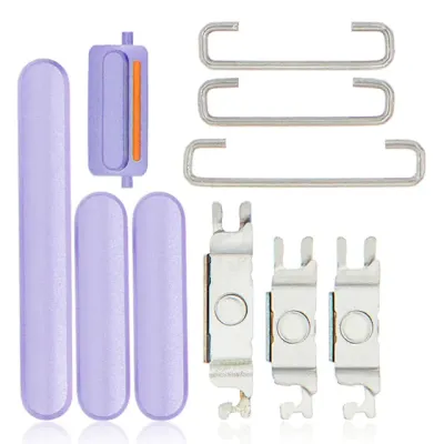 Hard Buttons (Power / Volume / Switch) For iPhone 11 (Purple)