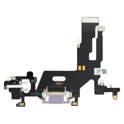 Charging Port Flex Cable For iPhone 11 (Premium) (Purple)