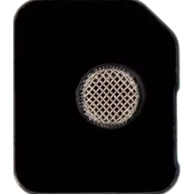 Flash Light / Power Flex Bracket With Microphone Mesh For iPhone 11 Pro (Silver) (10 Pack)