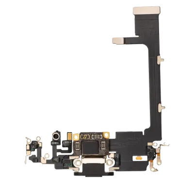 Charging Port Flex Cable With Board For iPhone 11 Pro (Aftermarket Plus) (Space Gray)