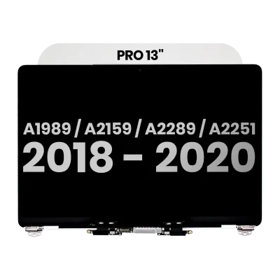 Повний дисплейний модуль для MacBook Pro 13" A1989 (2018-2019) / A2159 (2019) / A2289 / A2251 (2020) (Used OEM Pull: Grade B) (Silver)