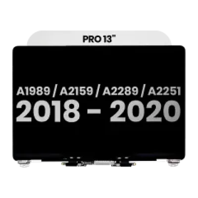 Повний дисплейний модуль для MacBook Pro 13" A1989 (2018-2019) / A2159 (2019) / A2289 / A2251 (2020) (Used OEM Pull: Grade B) (Silver)