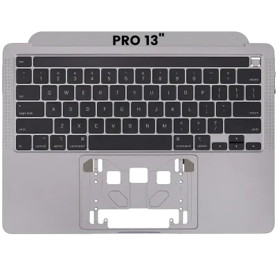 Top Case with Keyboard (ANSI US) For MacBook Pro 13" A2251 (2020) (Space Gray)