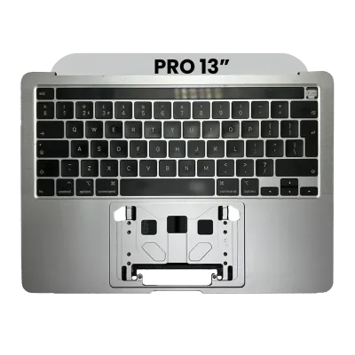 Top Case with Keyboard (ISO UK) For MacBook Pro 13" A2251 (2020) (Space Gray)