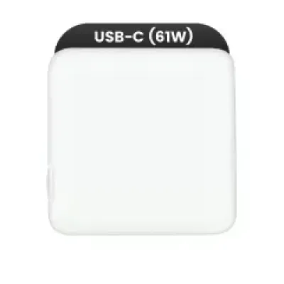 Адаптер живлення Apple 61W USB-C для MacBook (OEM Grade A, Bulk Packaging)
