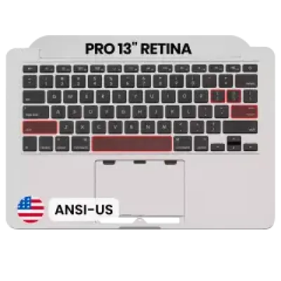 Топкейс з клавіатурою (ANSI US) для MacBook Pro 13" A1502 (2013-2014) (OEM New)