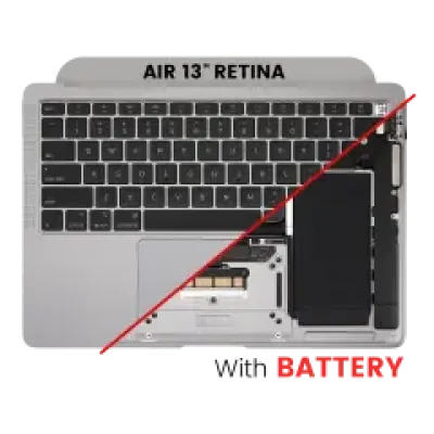 Топкейс з акумулятором і клавіатурою (ANSI US) для MacBook Air 13" A2179 (2020) (Space Gray)