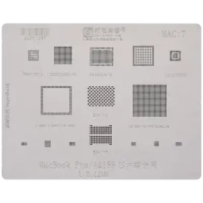 Комплексний трафарет IC для MacBook Pro 13" A2159 (2019) (MAC 7)