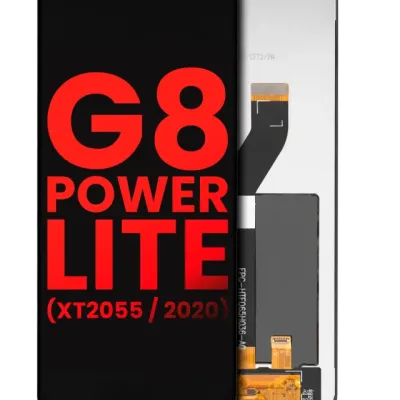 Дисплейний модуль (LCD) без рамки для Motorola Moto G8 Power Lite (XT2055 / 2020) (Aftermarket Plus: Incell) (Black)