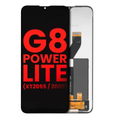 Дисплейний модуль (LCD) без рамки для Motorola Moto G8 Power Lite (XT2055 / 2020) (Aftermarket Plus: Incell) (Black)