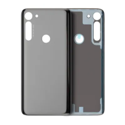 Задня кришка для Motorola Moto G8 Power (XT2041-1 / XT2041-3 / 2020) (Smoke Black)