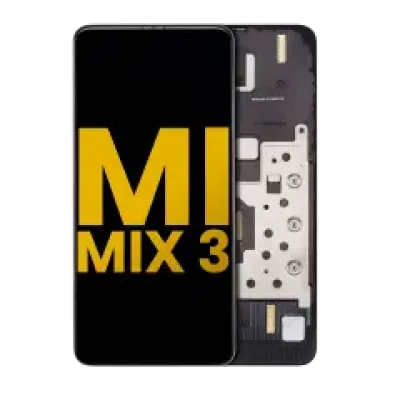 Дисплейний модуль (OLED) з рамкою для Xiaomi Mi Mix 3 (Refurbished) (Всі кольори)