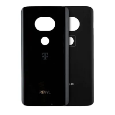 Задня кришка для Motorola Moto G7 Plus Revvl (XT1965-T / 2019) (Genuine OEM) (чорна)
