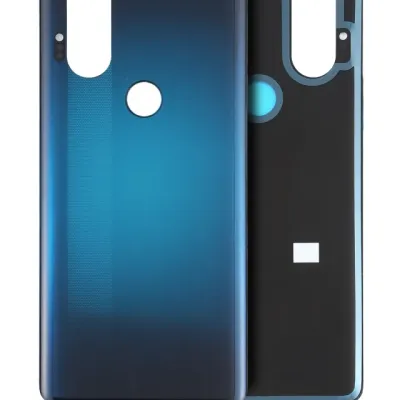 Back cover Glass For Motorola One Hyper (XT2027-1 / 2020) (Genuine OEM) (Deepsea Blue)