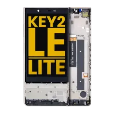 Дисплейний модуль з рамкою для BlackBerry KEY2 LE / Lite (BBE100 Series) (Refurbished) (Champagne)