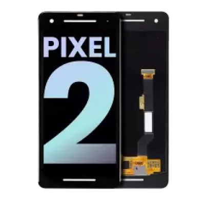 Дисплейний модуль (OLED) без рамки для Google Pixel 2 (Genuine OEM) (чорний)