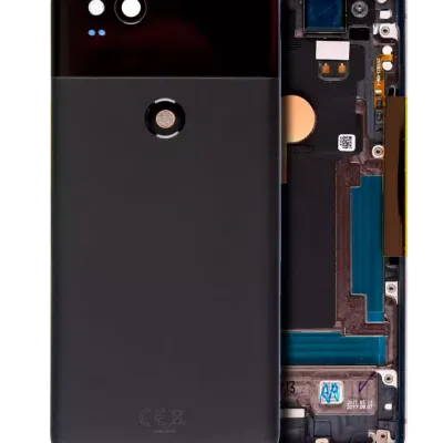 Back Housing For Google Pixel 2 (Genuine OEM) (Black)
