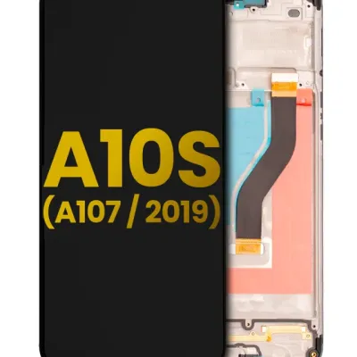 LCD Assembly With Frame For Samsung Galaxy A10s (A107 / 2019) (Refurbished) (All Colors)