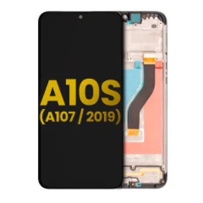 Дисплейний модуль (LCD) з рамкою для Samsung Galaxy A10s (A107 / 2019) (Refurbished) (усі кольори)