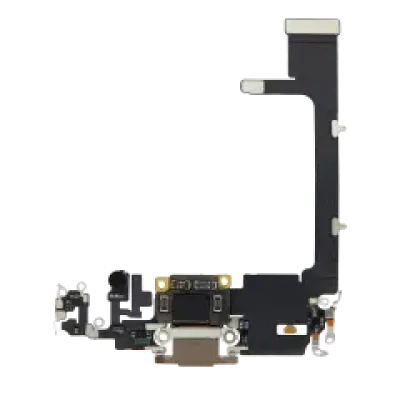 Шлейф зарядки з платою для iPhone 11 Pro (Used OEM Pull) (Gold)