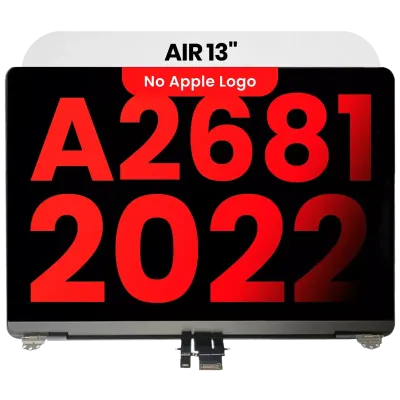 Дисплейний модуль LCD для MacBook Air 13" (A2681 / Mid 2022) (Aftermarket Plus) (Silver)