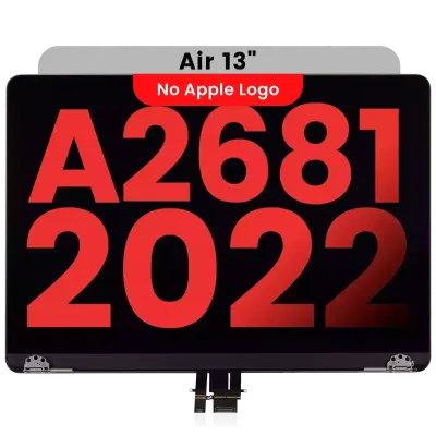 Дисплейний модуль LCD для MacBook Air 13" (A2681 / Mid 2022) (Aftermarket Plus) (Space Gray)