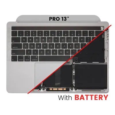 Топкейс з акумулятором і клавіатурою (ANSI US) для MacBook Pro 13" A2159 (2019) (Space Gray)