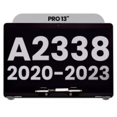 Комплектний дисплейний модуль для MacBook Pro 13" A2338 (2020) (Used OEM Pull: Grade C) (Space Gray)