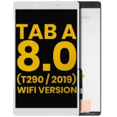 Дисплейний модуль (LCD) без рамки для Samsung Galaxy Tab A 8.0" (T290) (2019) (WiFi Version) (Refurbished) (білий)