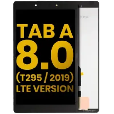 Дисплейний модуль (LCD) без рамки для Samsung Galaxy Tab A 8.0" (T295) (2019) (LTE Version) (Refurbished) (чорний)